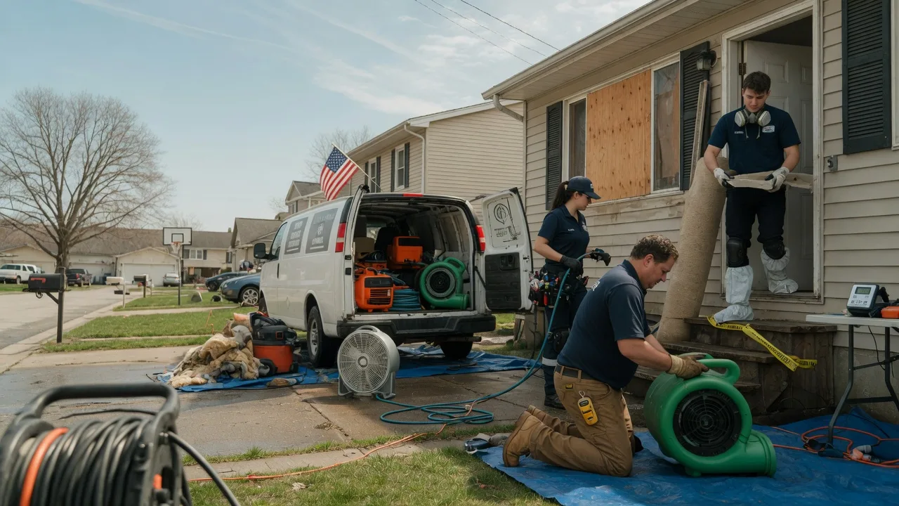 Water Damage Restoration in Benton, LA near me